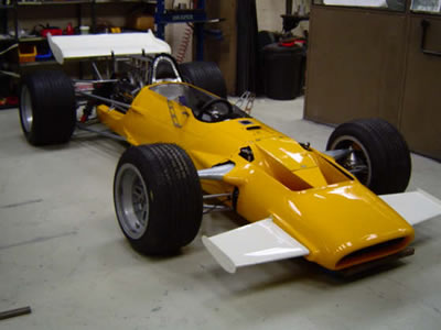 Anthony Smith's Surtees TS5 just after the completion of its restoration early in 2005. Copyright Anthony Smith 2005. Used with permission.