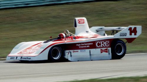 Al Holbert in his CRC-2 at Road America in 1981. Copyright Glenn Snyder 2009. Used with permission. Al Holbert in his CRC-2 at Road America in 1981. Copyright Glenn Snyder 2009. Used with permission.