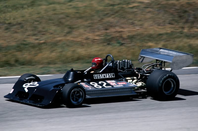 Jim Gustafson in his March 73A at Road America. Copyright Glenn Snyder 2009. Used with permission.