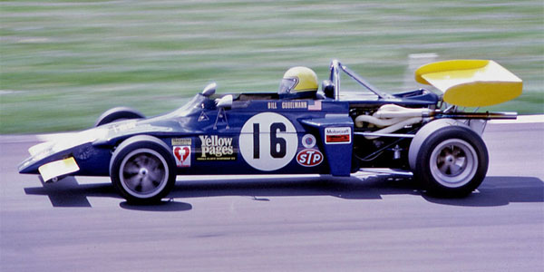 Bill Gubelmann in his March 722 at the BOAC 1000 km support race at Brands Hatch in April 1972. Copyright Gerald Swan 2017. Used with permission.