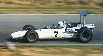 Tony Adamowicz in his title-winning Eagle at Riverside in 1969. Copyright Luke Lundquist 2005. Used with permission. Tony Adamowicz in his title-winning Eagle at Riverside in 1969. Copyright Luke Lundquist 2005. Used with permission.