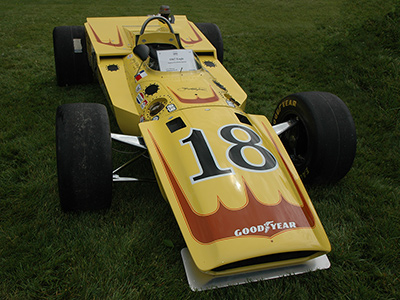 The ex-Michner 1967 Eagle at the Amelia Island Concours in 2007. Copyright <a href='https://www.conceptcarz.com/vehicle/z11338/aar-eagle-indy-car.aspx' target='_blank'>conceptcarz.com</a> 2020. Used with permission.