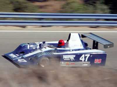 Robb Woltring in his first Frissbee at Laguna Seca in October 1981. Copyright Paul Ajari 2016. Used with permission.