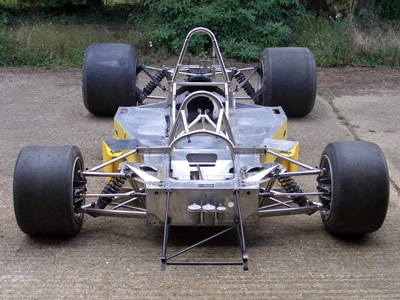 Graham Earl's Lola T332 as he acquired it from Chris Perkins in 2007. Copyright Graham Earl 2007. Used with permission.