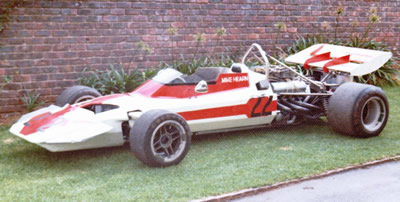 Mike Hearn's Surtees TS8 in 1974. Copyright Mike Hearn 2017. Used with permission.