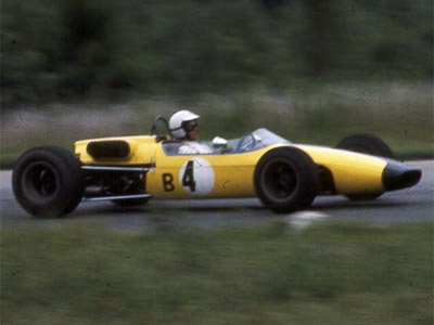 Nick Craw in his Brabham BT21C at Virginia International Raceway in July 1968. Copyright Ed Cabaniss (virhistory.com) 2019. Used with permission.