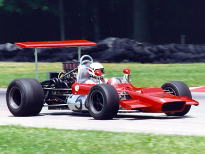 Linn Way in his ex-DeJarld Mk 12 at Mid-Ohio in 1993. Copyright Norbert Vogel 2007. Used with permission.