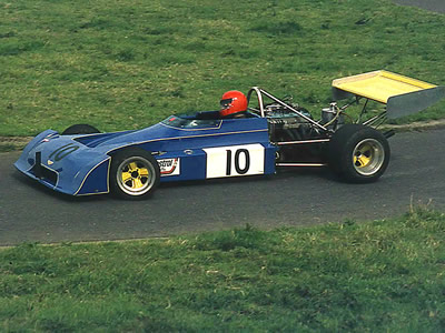 Richard Shardlow's Chevron B25/B27 at Harewood in 1974. Copyright Steve Wilkinson 2016. Used with permission.