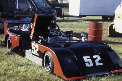 Don Chab's Chevron B19/26 in the paddock at Mid-Ohio in June 1978. Copyright Mark Windecker 2009. Used with permission.