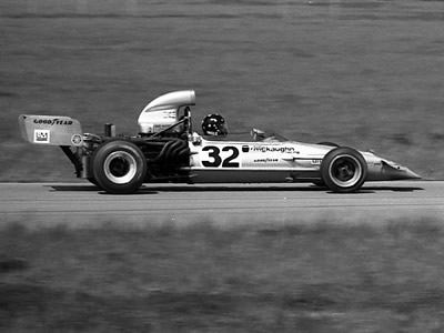 Harry Ingle's ex-Lader McLaren M22 at Michigan in 1973. Copyright Mark Windecker 2005. Used with permission.