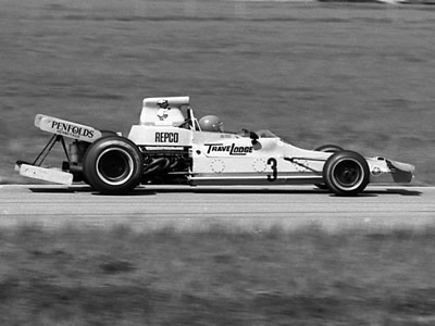 The Matich A51 in original spec at Michigan 1973.  Copyright Mark Windecker 2005.  Used with permission.
