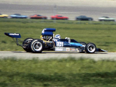 Eppie Wietzes in HU11 at Michigan in 1973.  Copyright Mark Windecker 2004.  Used with permission.
