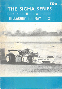 Killarney May 1982 program cover