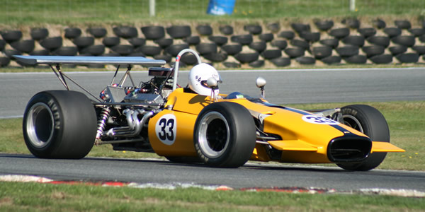 One of the newcomers for the 2007/08 season was this Lola T142, acquired from the US by Steve Ross. Copyright Kevin Thomson 2008. Used with permission. One of the newcomers for the 2007/08 season was this Lola T142, acquired from the US by Steve Ross. Copyright Kevin Thomson 2008. Used with permission.