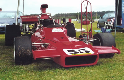 Russell Greer's Matich A50/004 at the Classic Speed Fest in 2001 held at Teretonga Park, New Zealand.  Copyright Kevin Thomson 2004.  Used with permission.