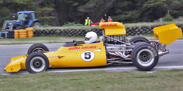 Steve Ross in his McRae GM1 at Teretonga in September 2009.  Copyright Kevin Thomson 2009.  Used with permission.