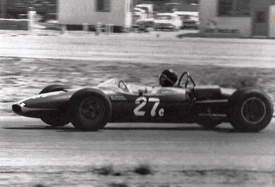 Charles Adams in his Formula C Brabham at Santa Barbara. Copyright Charles Adams 2021. Used with permission.