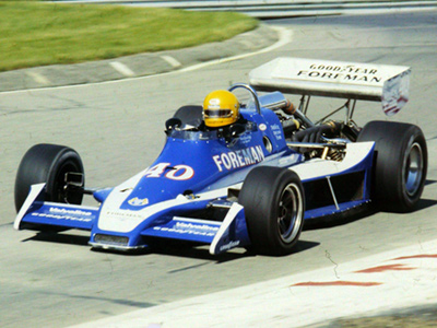 Steve Krisiloff in his Wildcat Mk 3 at Mosport Park in 1978. Copyright Jim Allen 2021. Used with permission.