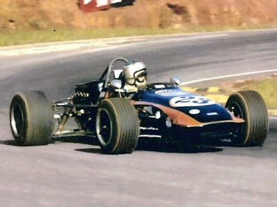 Fred Ashplant driving Walter Nelson's March 703 at the 1971 SCCA Run-Offs. Copyright Fred Ashplant 2014. Used with permission.