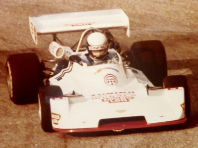 Gerard Bacle in Marcel Zunino's Chevron B25-FVA at Ste Baume in 1979. Copyright Gerard Bacle 2016. Used with permission.