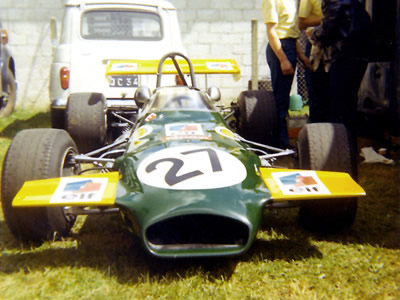Henri Pescarolo's Brabham BT30-15 at Rouen in 1970. Copyright Gerard Barathieu. Used with permission. Henri Pescarolo's Brabham BT30-15 at Rouen in 1970. Copyright Gerard Barathieu. Used with permission.
