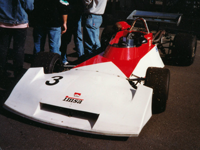 Remy Née's Surtees TS15A at Bugatti/Le Mans in 1991. Copyright Gerard Barathieu 2021. Used with permission.