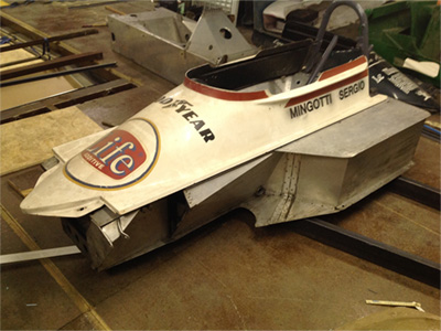 Pierpaolo Serra's highly-modified ex-Mignotti March 772 in Italy in 2019. Copyright Giuseppe Bianchini 2019. Used with permission. Pierpaolo Serra's highly-modified ex-Mignotti March 772 in Italy in 2019. Copyright Giuseppe Bianchini 2019. Used with permission.