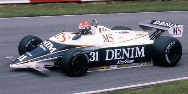 Eddie Cheever in the first Osella FA1A at the 1980 British Grand Prix. Copyright David Bishop 2018. Used with permission.