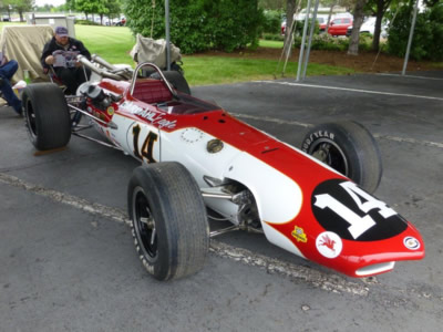 Peter Dyson's Eagle on display at Indianapolis in May 2015. Copyright Ian Blackwell 2015. Used with permission.