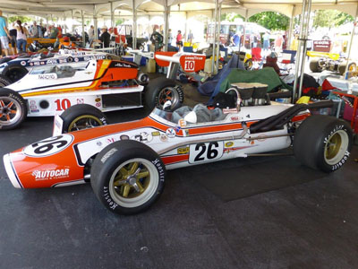 Toney Edwards' Gerhardt at the Indianapolis 500 vintage meeting in 2017. Copyright Ian Blackwell 2017. Used with permission.