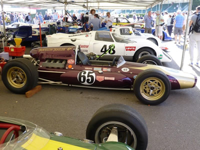 The Gerhardt restored in Travelon Trailers livery and driven by Robin Ward at the 2015 Goodwood Festival of Speed. Copyright Ian Blackwell 2015. Used with permission. The Gerhardt restored in Travelon Trailers livery and driven by Robin Ward at the 2015 Goodwood Festival of Speed. Copyright Ian Blackwell 2015. Used with permission.