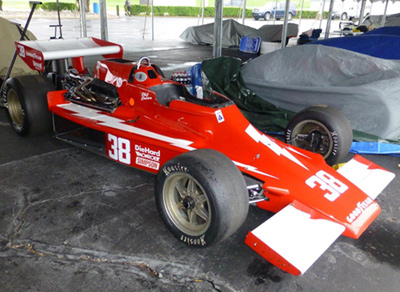 The ex-Phil Caliva Lightning at the Indianapolis Historic Indycar Exhibition in 2017. Copyright Ian Blackwell 2017. Used with permission.