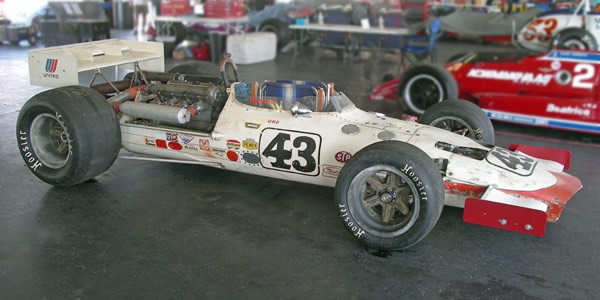 Vollstedt 1966 Indy Car By Car Histories Oldracingcars Com