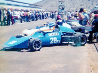 Doug Turner's updated March 722 at Phoenix in 1975 or 1976. Copyright John Blizzard 2020. Used with permission.