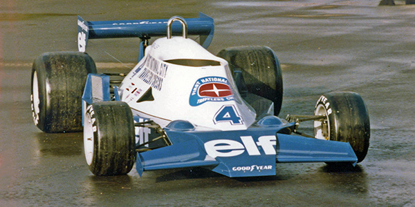 The Tyrrell 008 when first announced. Copyright Keith Boshier Archive 2022. Used with permission.