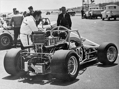 Mike Goth in the Nike 1A at a Super-Modified race at Pocono in May 1969. Copyright Walter Boyd 2025. Used with permission. Mike Goth in the Nike 1A at a Super-Modified race at Pocono in May 1969. Copyright Walter Boyd 2025. Used with permission.