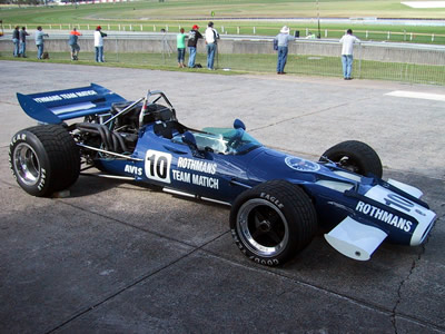 Graham Wadsworth's ex-Matich McLaren M10B on display at Sandown Park in November 2006. Copyright Greg Brewer 2006. Used with permission.