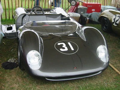 Lincoln Small's Brabham BT8 at the Goodwood Revival in 2006. Copyright Allen Brown 2006. Used with permission.