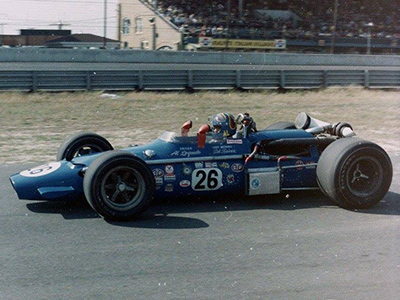 Al Loquasto in his 1968 Gerhardt at Trenton in October 1970. Copyright Rich Bunning 2020. Used with permission.