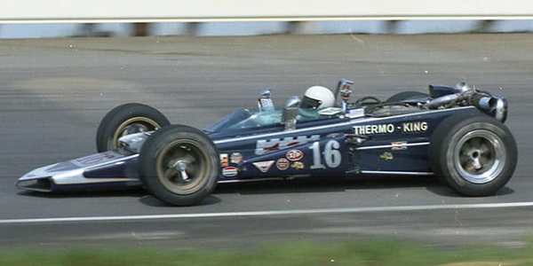 Gary Bettenhausen in the Thermo-King 1969 Gerhardt at Langhorne Speedway in June 1970. Copyright Rich Bunning 2020. Used with permission. Gary Bettenhausen in the Thermo-King 1969 Gerhardt at Langhorne Speedway in June 1970. Copyright Rich Bunning 2020. Used with permission.
