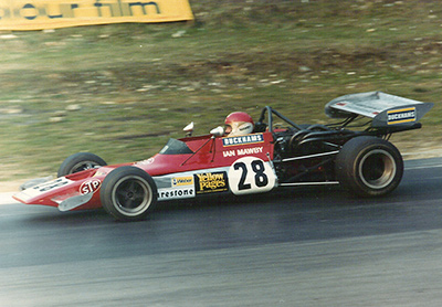 Ian Mawby in his Lotus 69 at Brands Hatch in March 1973. Copyright Richard Bunyan 2007. Used with permission.