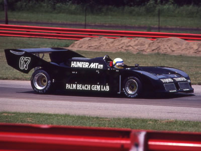 RJ Nelkin in his Lola T530 at Mid-Ohio in 1980. Copyright Terry Capps 2014. Used with permission.