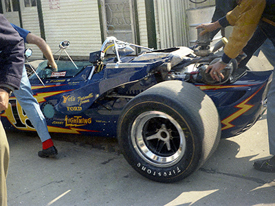 Joe Leonard's 1970 PJ Colt at the 1970 Indy 500. Copyright Paul Castagnoli 2022. Used with permission.