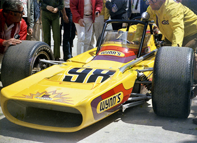 The brand new turbo Offy Wolverine at the 1970 Indy 500. Copyright Paul Castagnoli 2020. Used with permission.