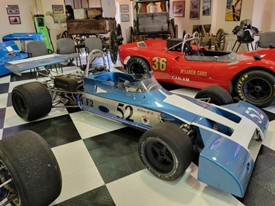 Ken Petrie's blue Brabham BT38 in November 2024. Copyright Matt Christ 2024. Used with permission. Ken Petrie's blue Brabham BT38 in November 2024. Copyright Matt Christ 2024. Used with permission.