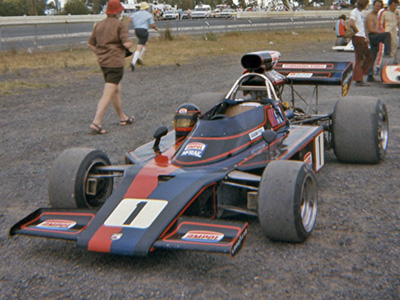 The McRae GM2 waits to practice at Sandown Park in February 1974. Copyright Stewart Clark 2016. Used with permission. The McRae GM2 waits to practice at Sandown Park in February 1974. Copyright Stewart Clark 2016. Used with permission.