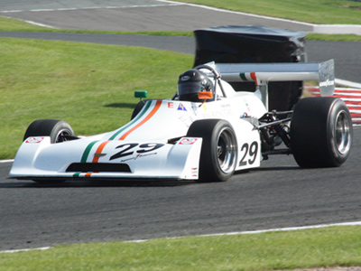 Frank Lyons in his Chevron B29 at the 2019 Oulton Park Gold Cup. Copyright RJ Colmar 2019. Used with permission. Frank Lyons in his Chevron B29 at the 2019 Oulton Park Gold Cup. Copyright RJ Colmar 2019. Used with permission.