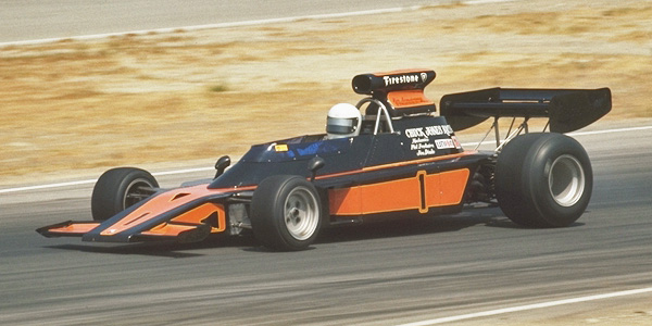 Graham McRae and the eponymous GM2 at Ontario in September 1974. Image issued by Corel. Graham McRae and the eponymous GM2 at Ontario in September 1974. Image issued by Corel.