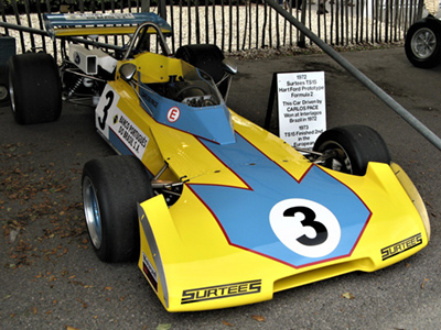 John Surtees' restored Surtees TS15 at the Goodwood Revival in 2010. Copyright Ben Cowdrey 2021. Used with permission.