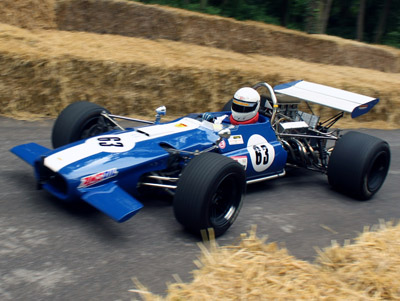 Roger Deans in his ex-Alan Fraser Lola T142 at Cholmondeley in June 2014. Copyright Alan Cox 2014. Used with permission.